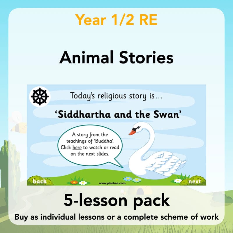 PlanBee Animal Stories KS1 RE Planning Year 2 Lessons by PlanBee