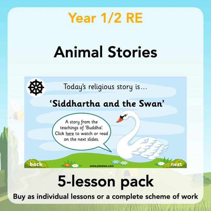 PlanBee Animal Stories KS1 RE Planning Year 2 Lessons by PlanBee
