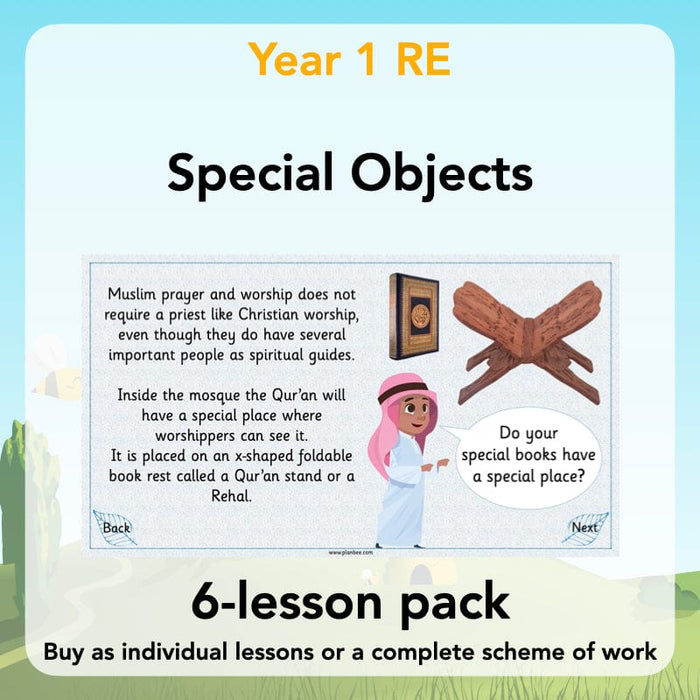 PlanBee Special Objects: World Religions - KS1 Year 1 RE Lesson Planning