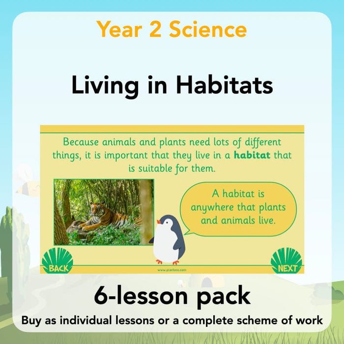 PlanBee Living Things and their Habitats Year 2 Science by PlanBee