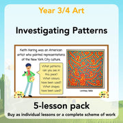 PlanBee Investigating Patterns - KS2 Art Primary Resources for Year 3 & Year 4