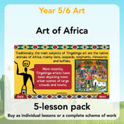 PlanBee African Art KS2 | Art of Africa Lesson by PlanBee