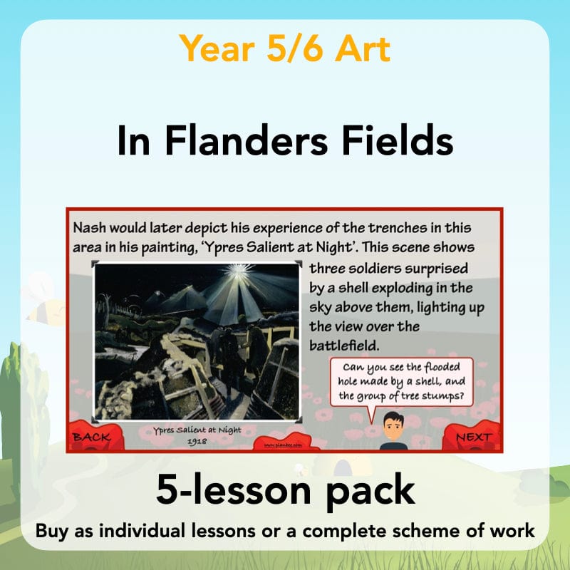 In Flanders Fields by John McCrae: PPT, Poem, Worksheets and Activities