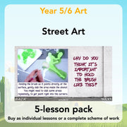 PlanBee Graffiti Art KS2 Planning | Street Art Lessons by PlanBee