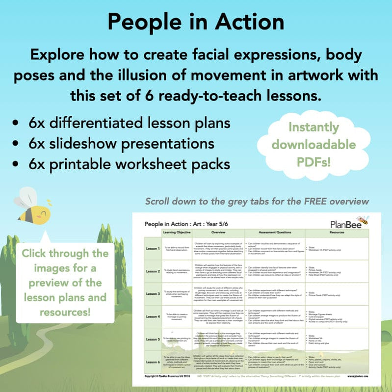 Downloadable World Health Day Activity Resources by PlanBee