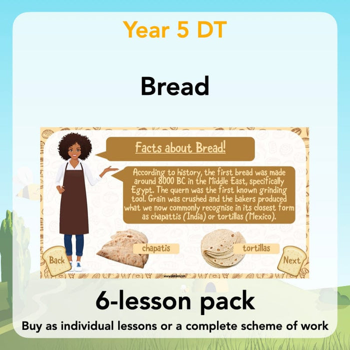 PlanBee Bread - Year 5 DT Cookery Lesson KS2 | PlanBee