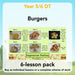 PlanBee KS2 Kids Burger Recipe Lessons by PlanBee