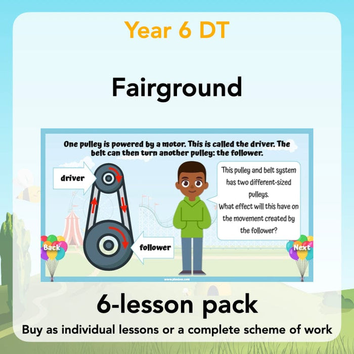 PlanBee Fairground Rides KS2 DT Planning and Resources