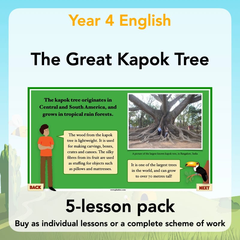 PlanBee The Great Kapok Tree Planning Persuasive Writing by PlanBee