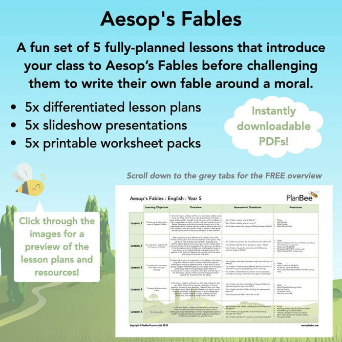 AESOP'S quikoin FABLES Printable aesop-s-quikoin-fables-printable