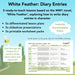PlanBee WW1 White Feather Diary Entries KS2 English Pack by PlanBee