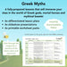 PlanBee Greek Myths KS2 English Lessons | Year 5 | PlanBee