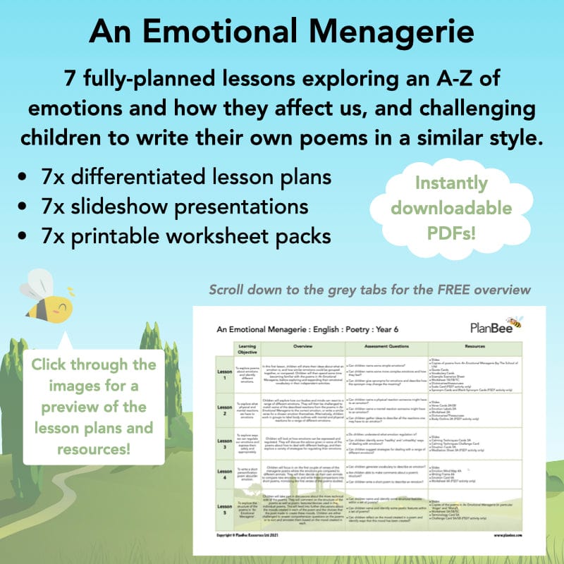 Ordering Adjectives for Emotions and Feelings KS2 Synonyms Worksheets Pack