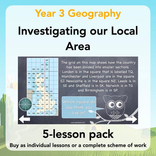 PlanBee Investigating our Local Area Year 3 Geography by PlanBee