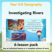 PlanBee Investigating Rivers KS2 planning – physical geography resources