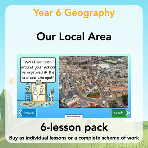 Our Local Area KS2 Geography Lessons 