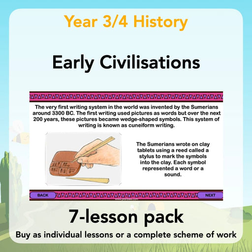 PlanBee Early Civilisations KS2 History Lesson Planning by PlanBee