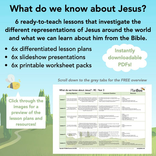 Year 3 RE lesson plans and resources by PlanBee