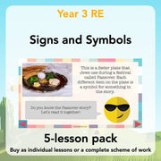 PlanBee Religious Signs and Symbols – Year 3 RE lessons