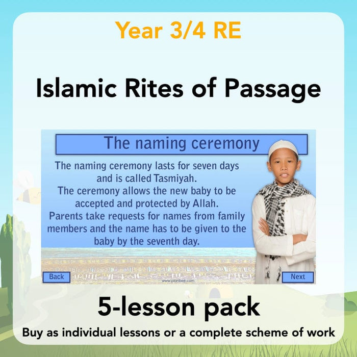PlanBee Rites of Passage in Islam KS2 Islamic RE Lessons by PlanBee