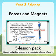 PlanBee Forces and Magnets Year 3 Forces Planning | PlanBee Science