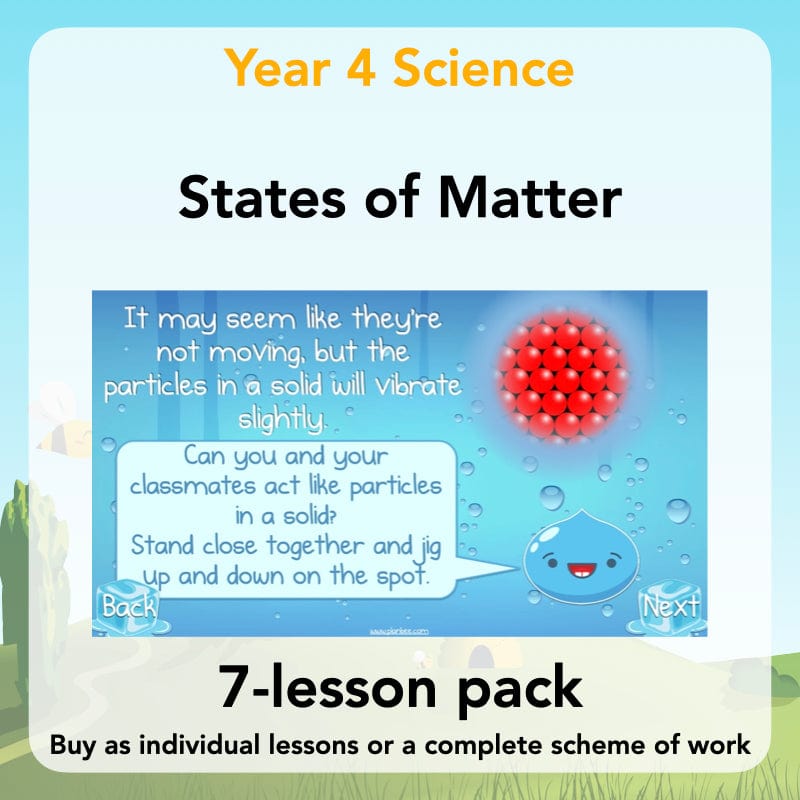 PlanBee Year 4 States of Matter KS2 Science Lesson Plans by PlanBee
