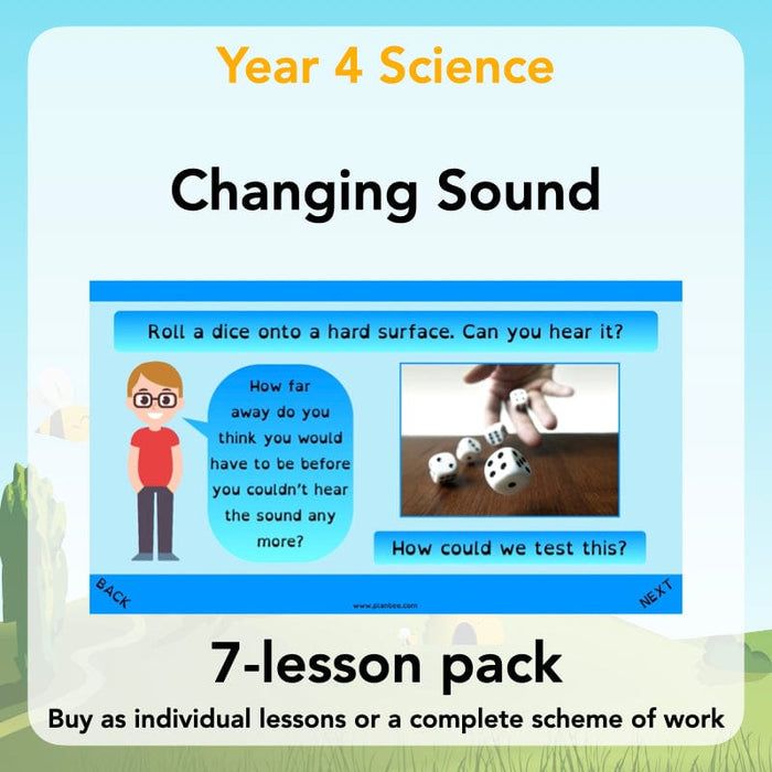 PlanBee Changing Sounds KS2 Year 4 Science Planning | PlanBee