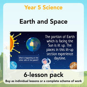 PlanBee Earth and Space Year 5 Science Planning by PlanBee