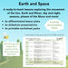 PlanBee Earth and Space Year 5 Science Planning by PlanBee