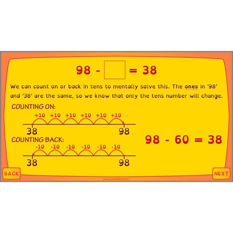 PlanBee Knowing Number Facts: Addition & Subtraction - Year 3 Maths Lessons