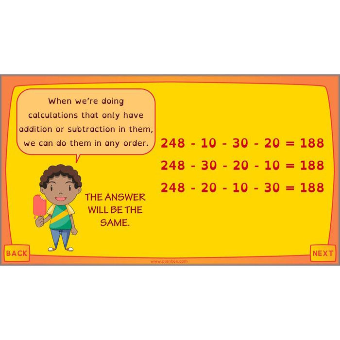 PlanBee Knowing Number Facts: Addition & Subtraction - Year 3 Maths Lessons