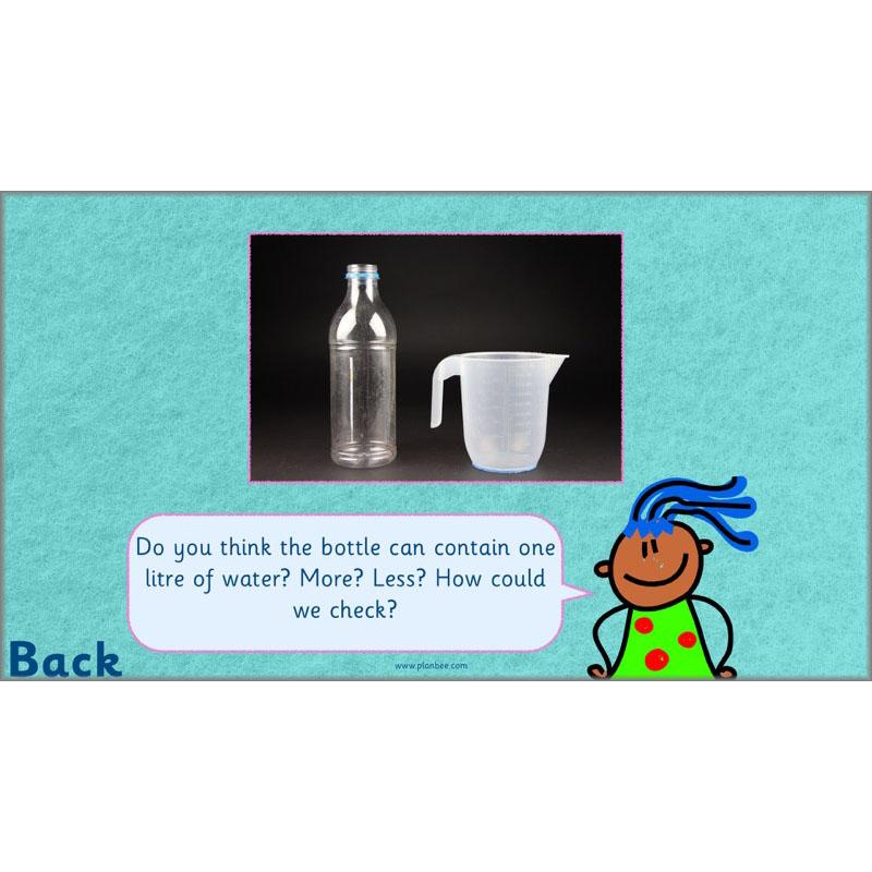 PlanBee Let’s compare mass and capacity - Year 1 Maths planning pack