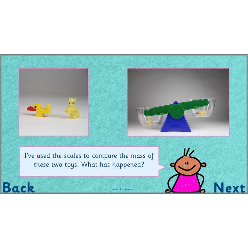 PlanBee Let’s compare mass and capacity - Year 1 Maths planning pack