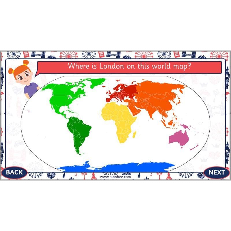 PlanBee Let's Explore London Topic KS1 Geography Lessons by PlanBee