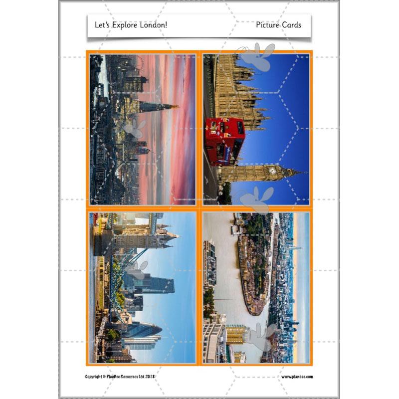 PlanBee Let's Explore London Topic KS1 Geography Lessons by PlanBee