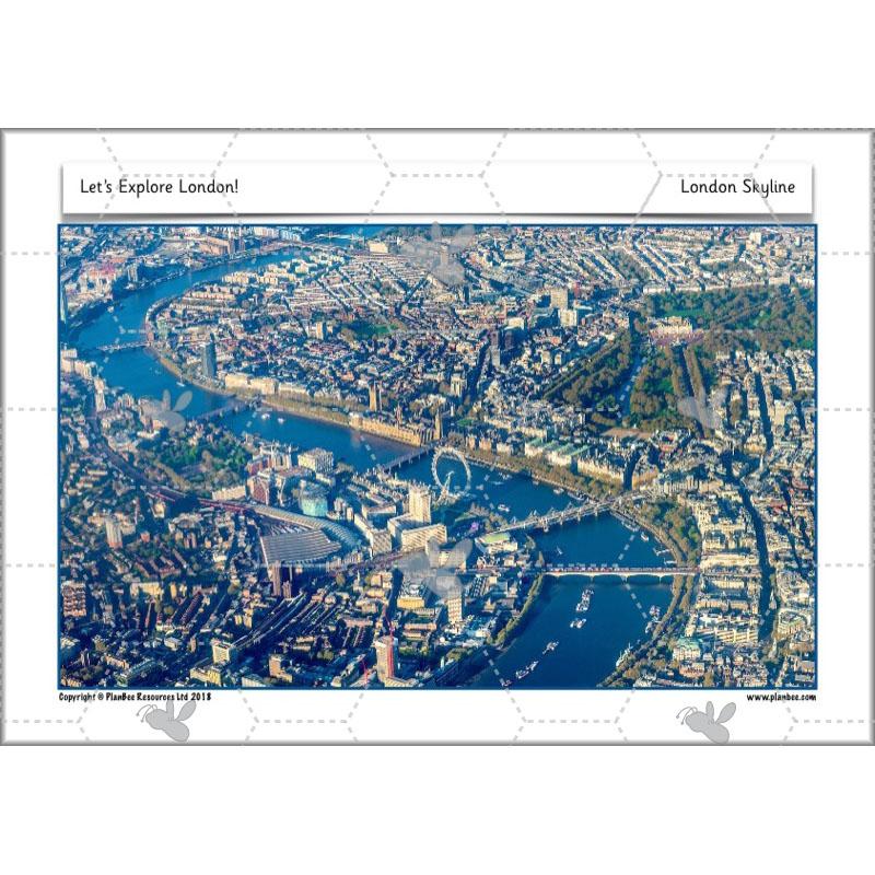 PlanBee Let's Explore London Topic KS1 Geography Lessons by PlanBee