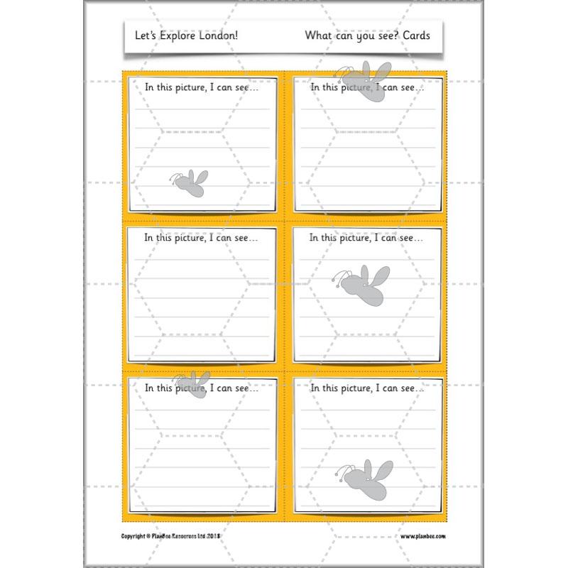PlanBee Let's Explore London Topic KS1 Geography Lessons by PlanBee