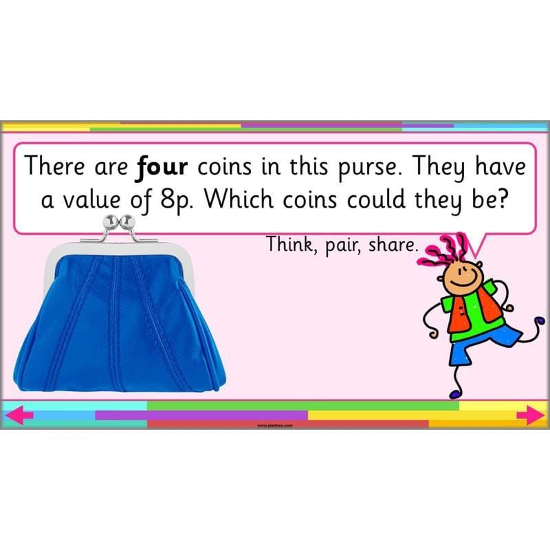 PlanBee Let’s make totals using coins 1 -  Year 1 Key Stage 1 Maths plans