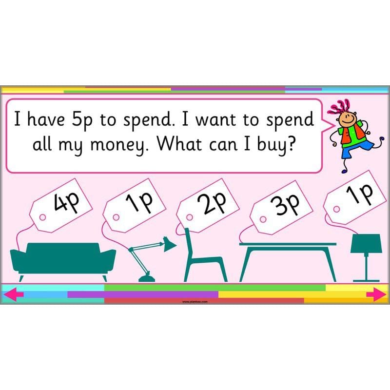 PlanBee Let’s make totals using coins 1 -  Year 1 Key Stage 1 Maths plans