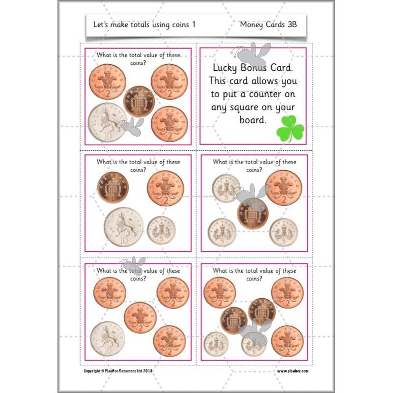 PlanBee Let’s make totals using coins 1 -  Year 1 Key Stage 1 Maths plans