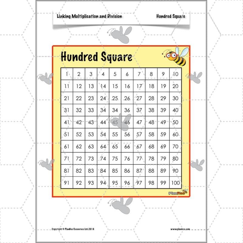 PlanBee Linking Multiplication and Division: Year 3 Primary Maths Lessons