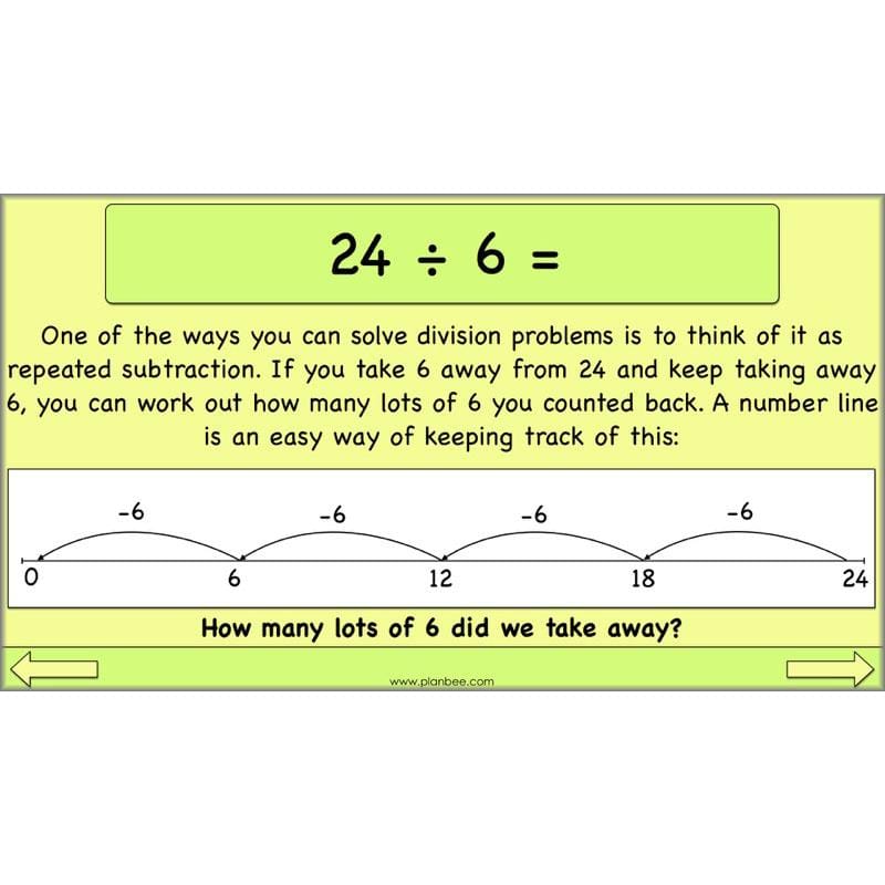 PlanBee Linking Multiplication and Division: Year 3 Primary Maths Lessons