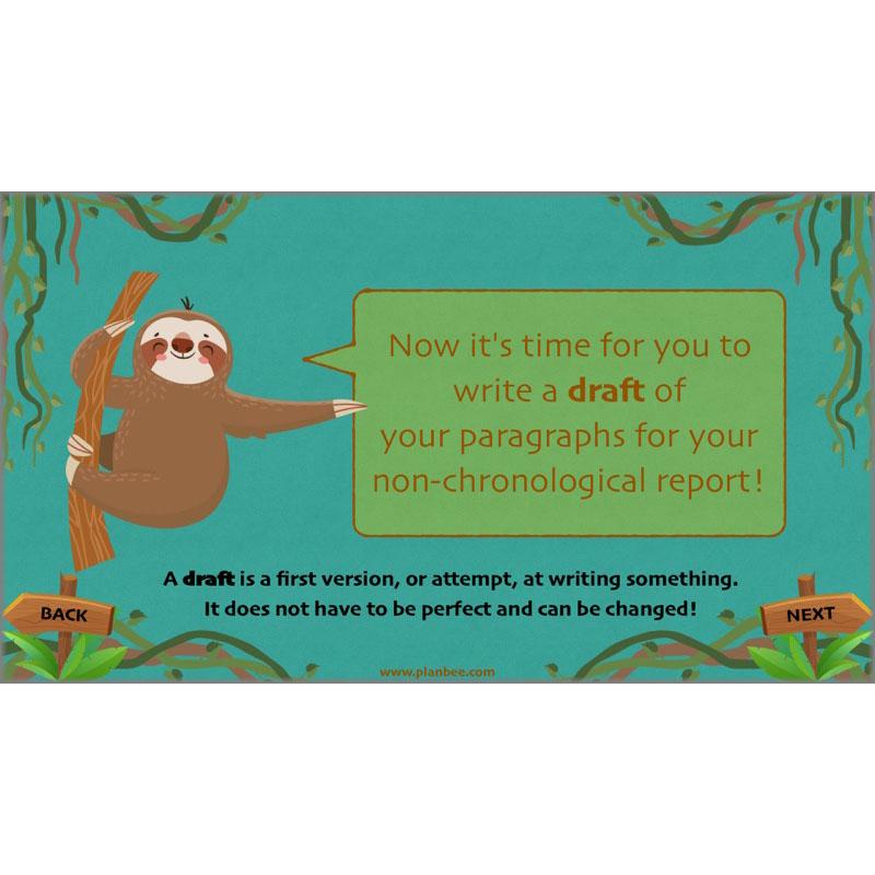 PlanBee Lost in the Rainforest: Non chronological Reports Year 3 English Plans & Resources