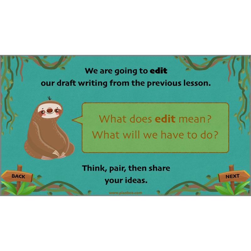 PlanBee Lost in the Rainforest: Non chronological Reports Year 3 English Plans & Resources