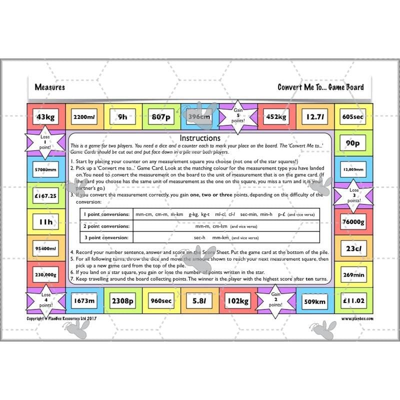 PlanBee Measures Year 6 Maths Lesson Planning and Resources