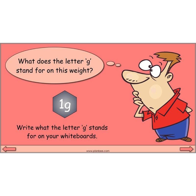 PlanBee Measuring Weight - Measurement: Primary Year 4 Maths Planning KS2