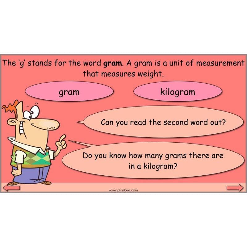 PlanBee Measuring Weight - Measurement: Primary Year 4 Maths Planning KS2