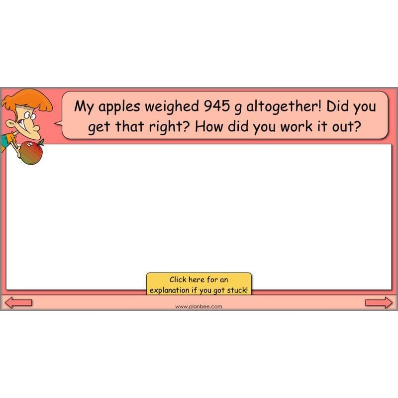 PlanBee Measuring Weight - Measurement: Primary Year 4 Maths Planning KS2