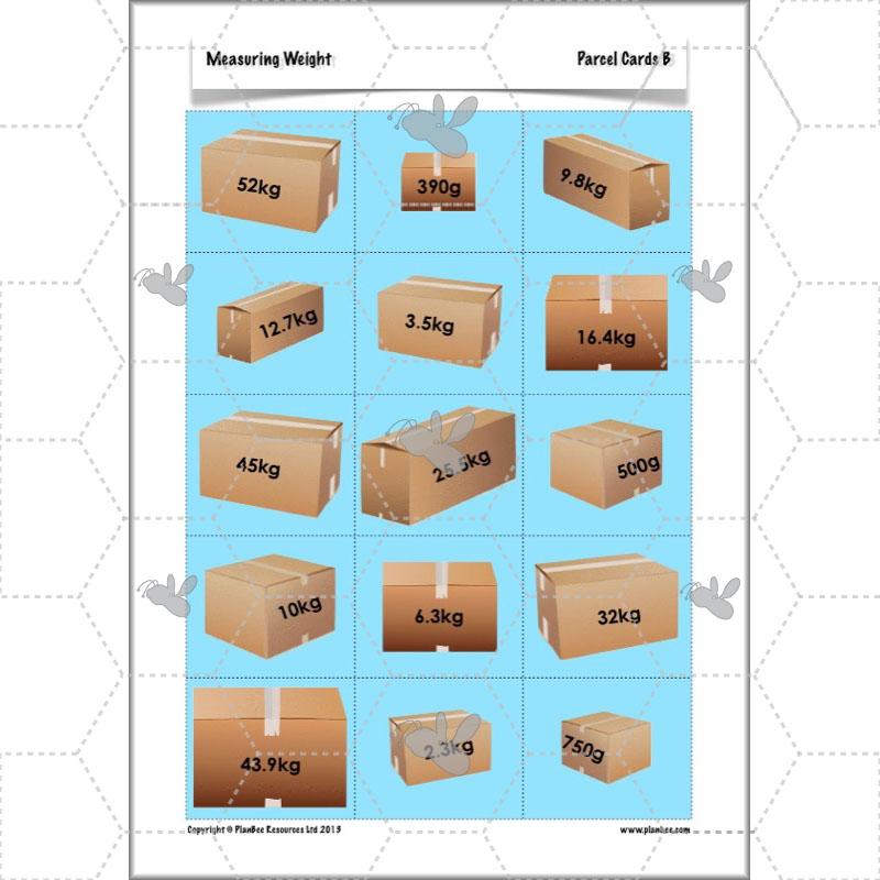 PlanBee Measuring Weight - Measurement: Primary Year 4 Maths Planning KS2