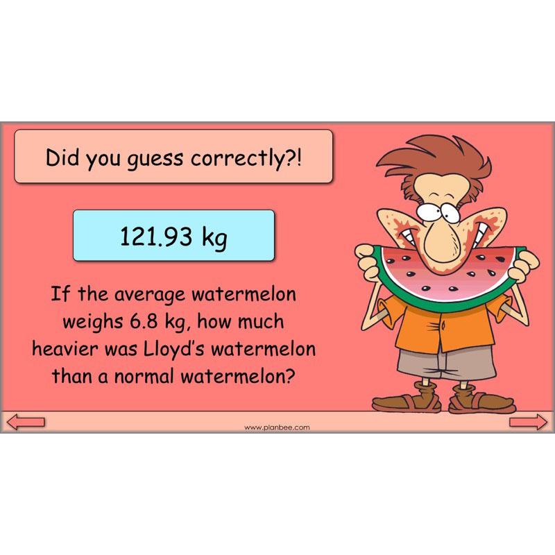 PlanBee Measuring Weight - Measurement: Primary Year 4 Maths Planning KS2